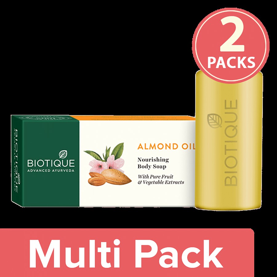 BIOTIQUE Almond Oil - Soap