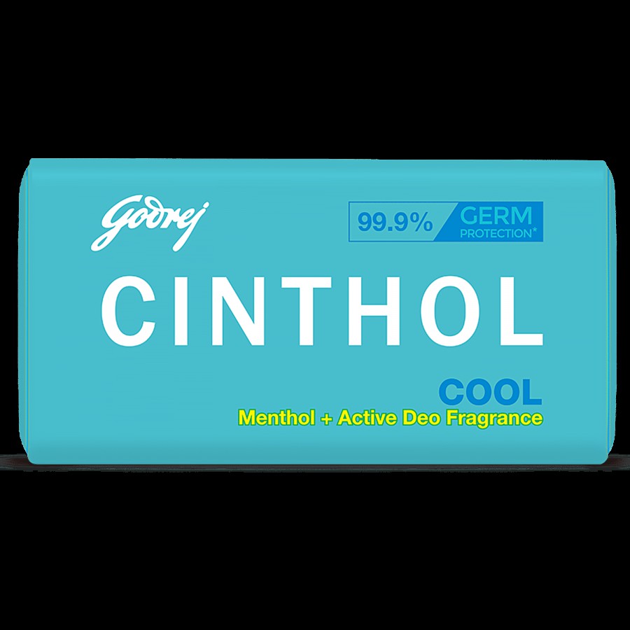 Cinthol Bath Soap - 99.9% Germ Protection