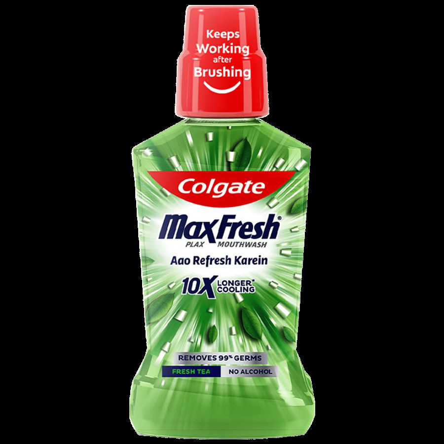 Colgate Maxfresh Plax Mouthwash - Fresh Tea