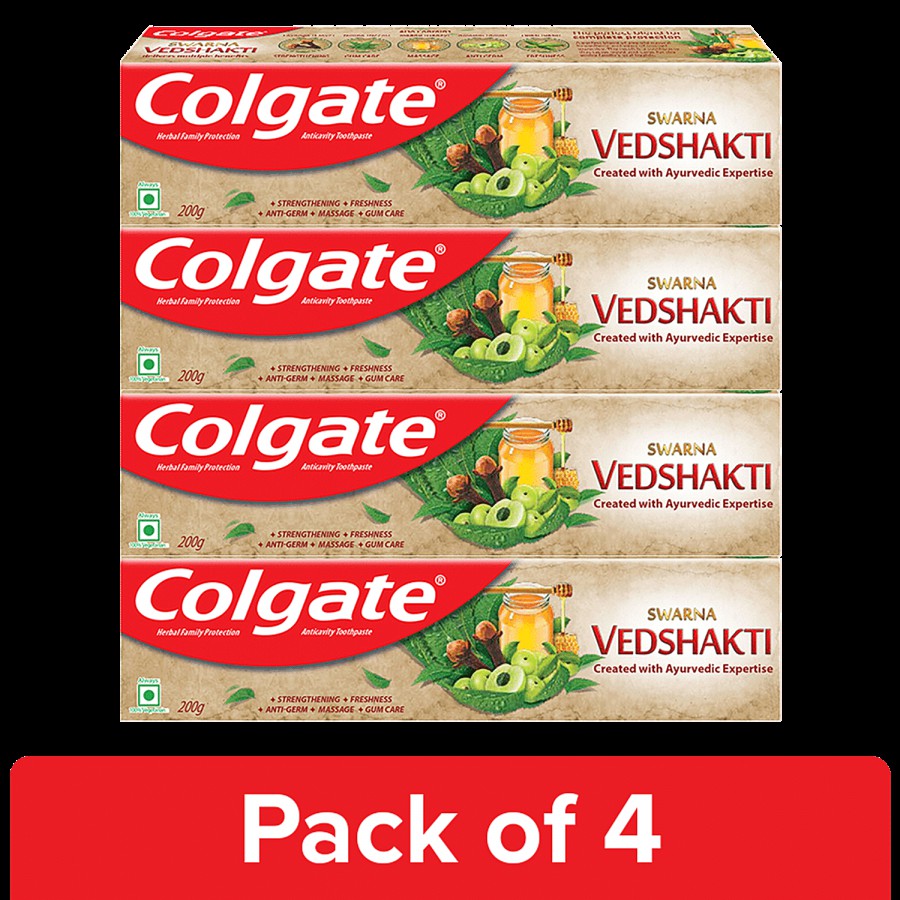 Colgate Toothpaste - Swarna Vedshakti Natural