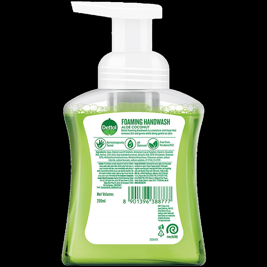 Dettol Aloe Coconut Foaming Handwash