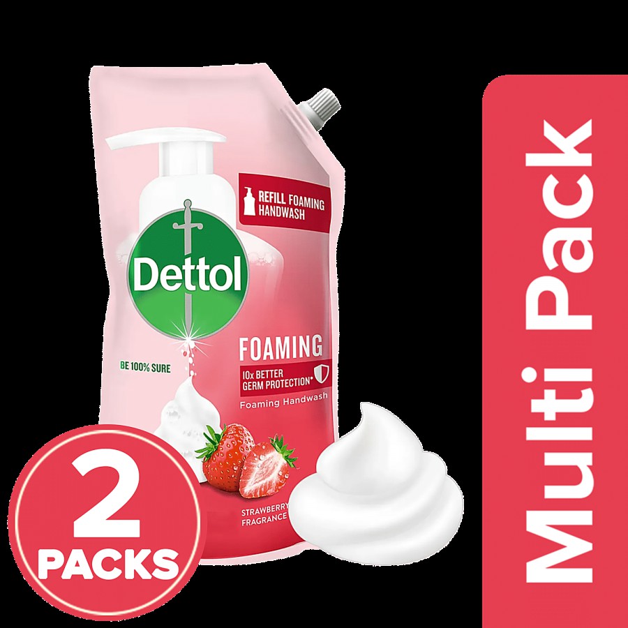 Dettol Foaming Handwash - 10x Better Germ Protection