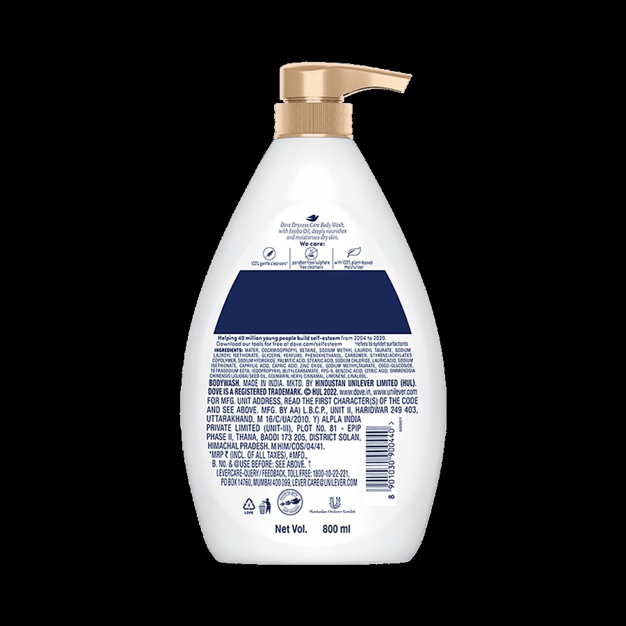 Dove Dryness Care Body Wash - With Jojoba Oil