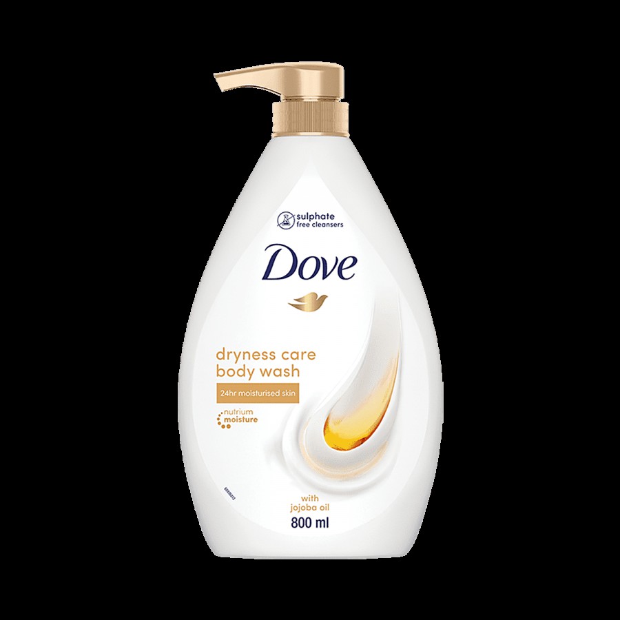 Dove Dryness Care Body Wash - With Jojoba Oil