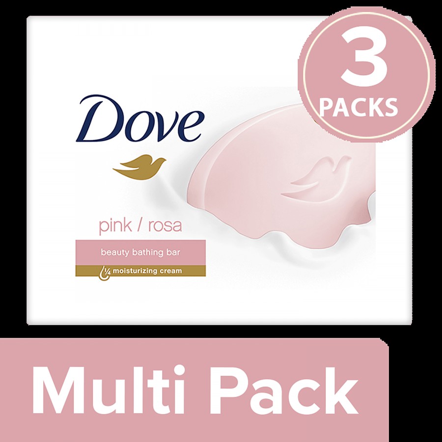 Dove Pink/Rosa Beauty Bathing Bar