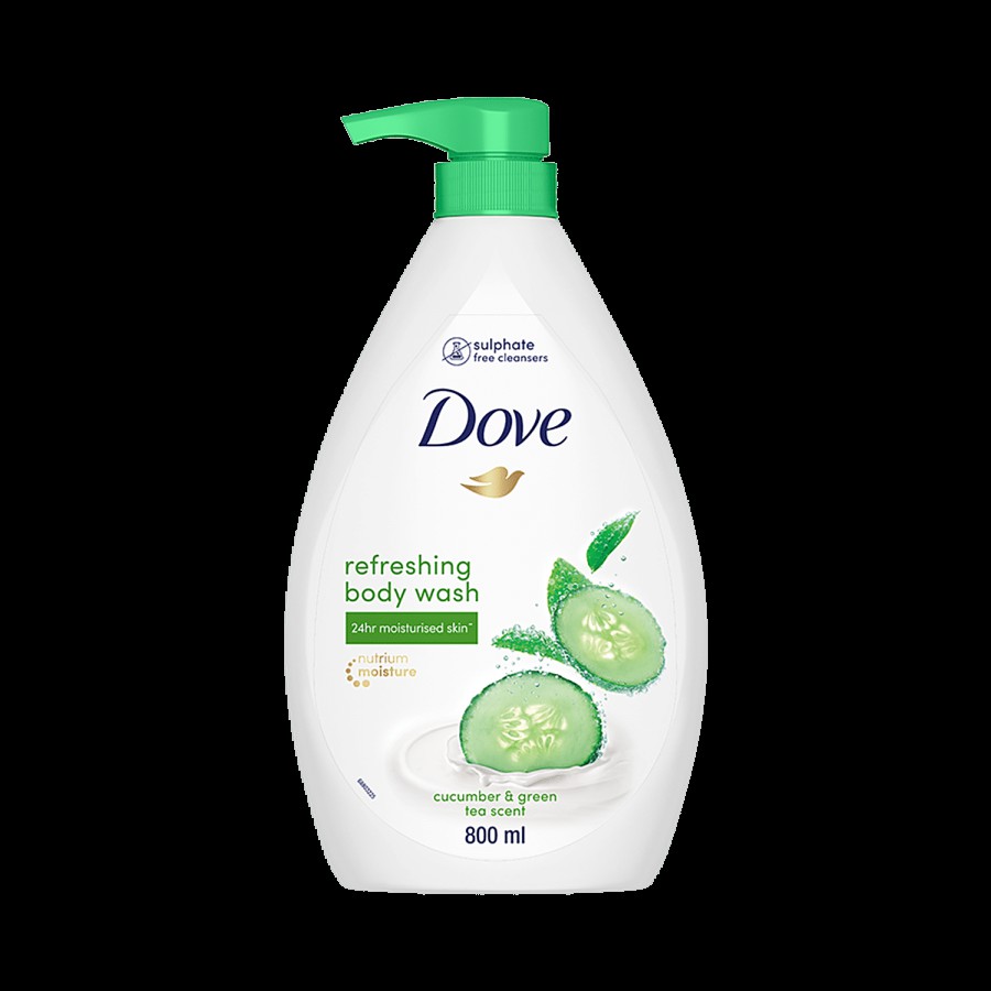 Dove Refreshing Body Wash - With Cucumber & Green Tea Scent