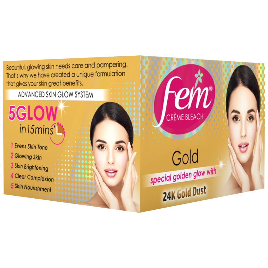 Fem Crème Bleach - Gold