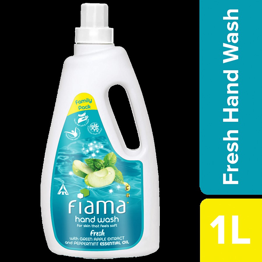 Fiama Fresh Hand Wash - Peppermint & Green Apple