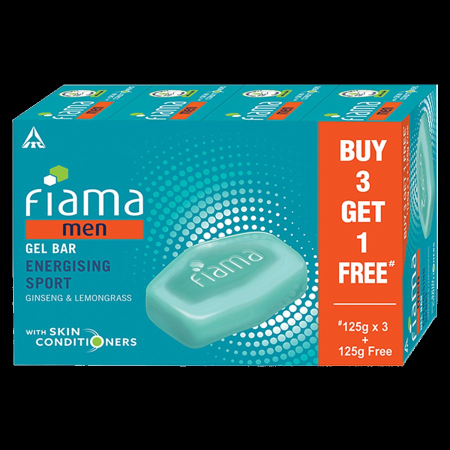 Fiama Men Energizing Sport Gel Bar