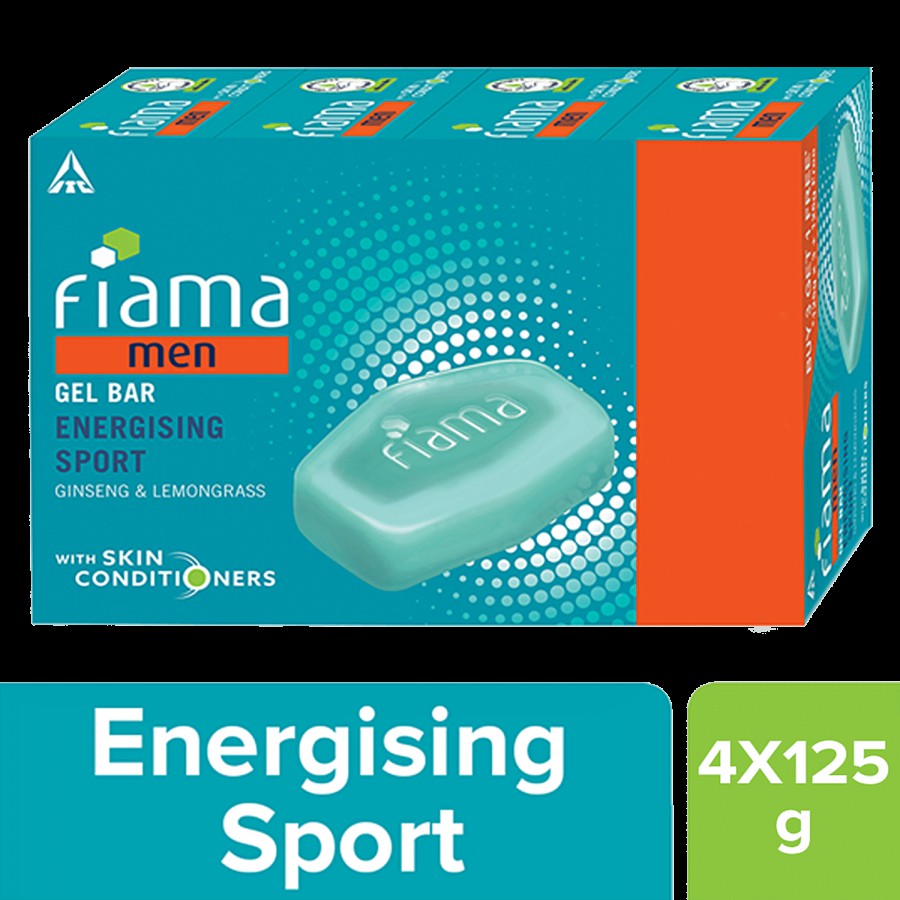 Fiama Men Energizing Sport Gel Bar