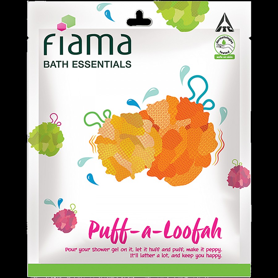 Fiama Puff-A-Loofah - Bath Essentials