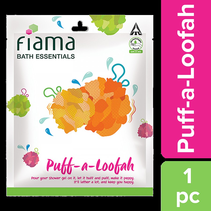 Fiama Puff-A-Loofah - Bath Essentials