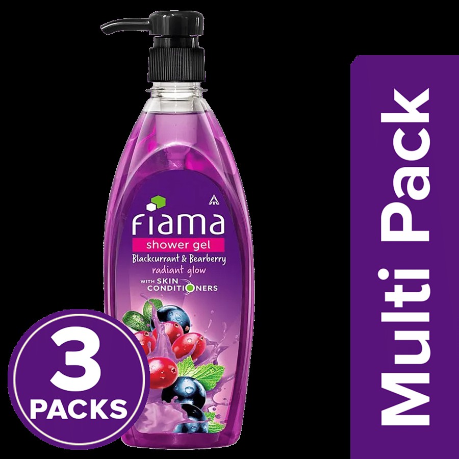 Fiama Shower Gel - Blackcurrant & Bearberry