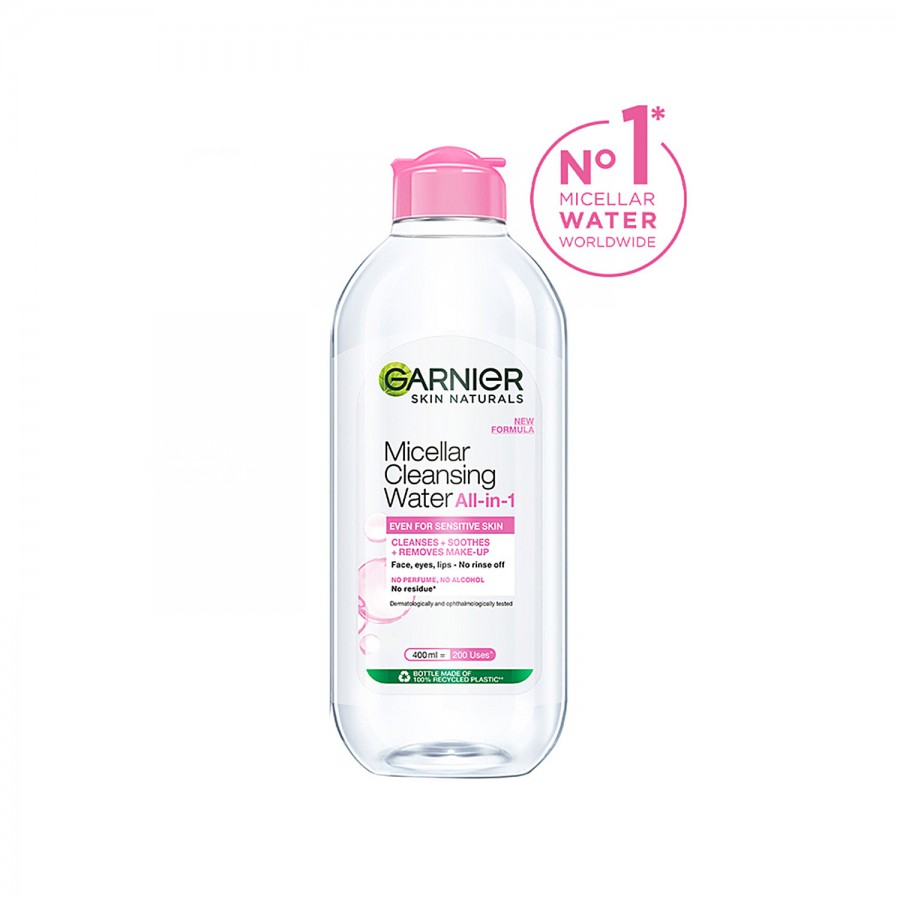 Garnier Micellar Water - Gentle Cleanser For Sensitive Skin