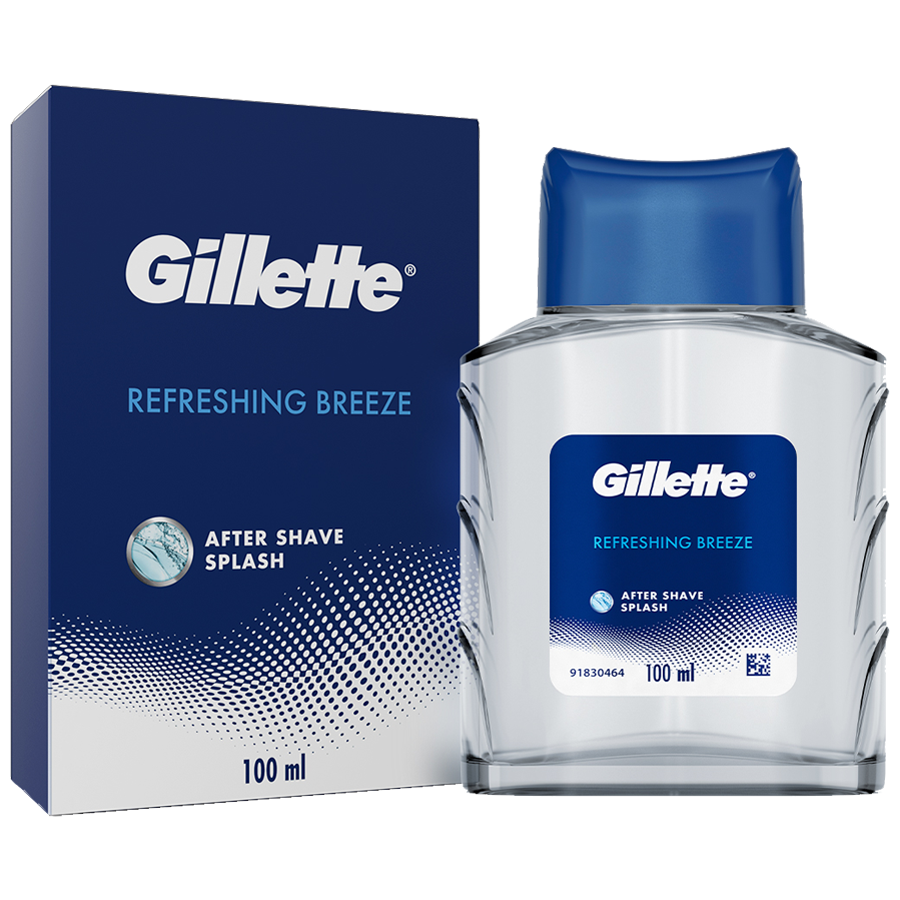 Gillette After Shave Splash - Refreshing Breeze