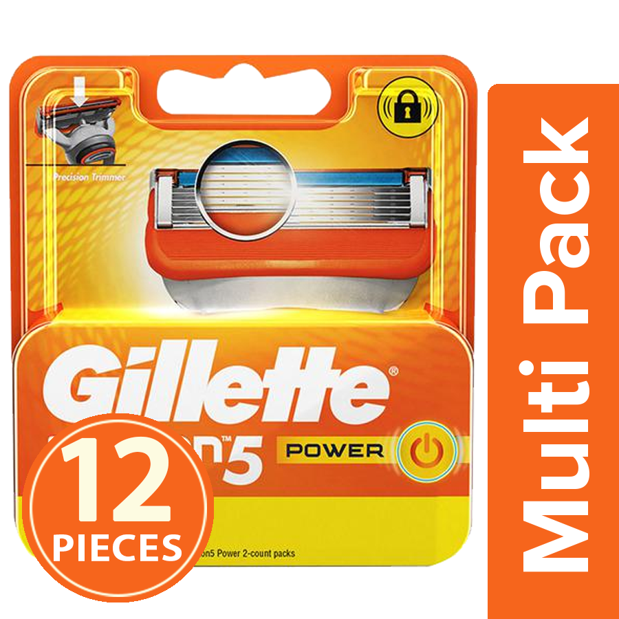 Gillette Fusion - Power Shaving Razor Blades Cartridge