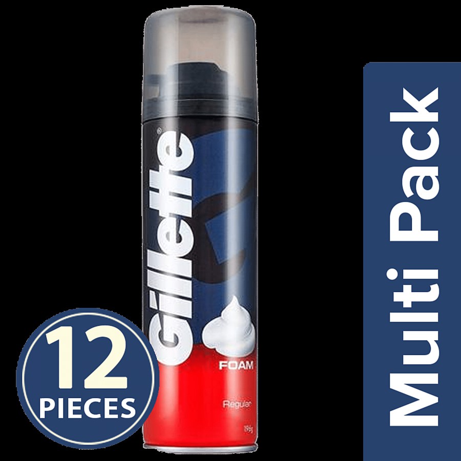 Gillette Pre Shave Foam - Classic Regular