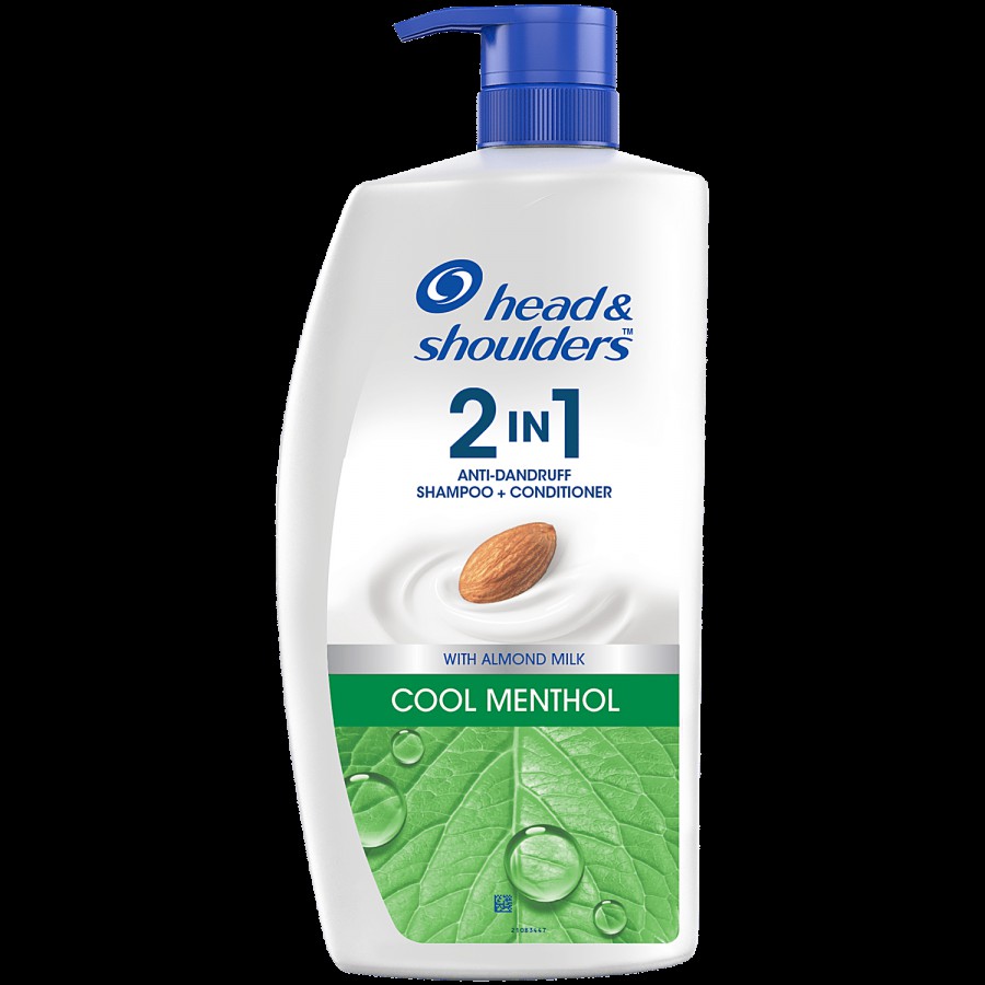 Head & Shoulders Cool Menthol 2 in 1 Anti-Dandruff Shampoo + Conditioner