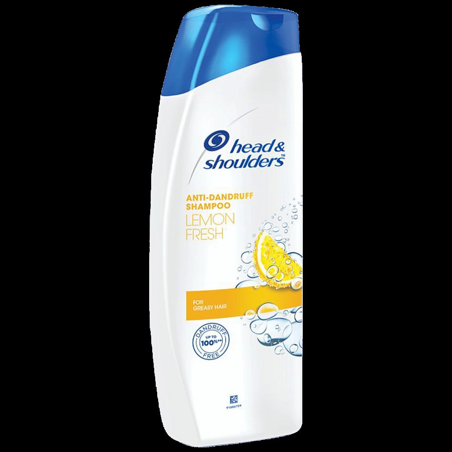 Head & Shoulders Lemon Fresh Anti-Dandruff Shampoo - For Greasy Hair