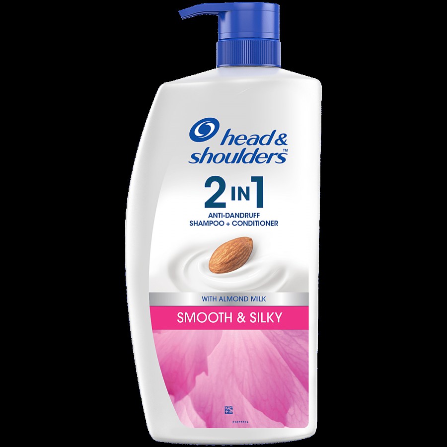 Head & Shoulders Smooth & Silky 2 in 1 Anti-Dandruff Shampoo + Conditioner