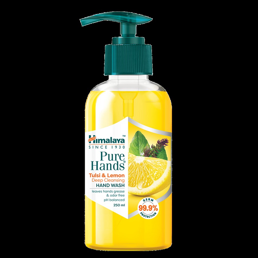 Himalaya Pure Hands Deep Cleansing Hand Wash - Tulsi & Lemon