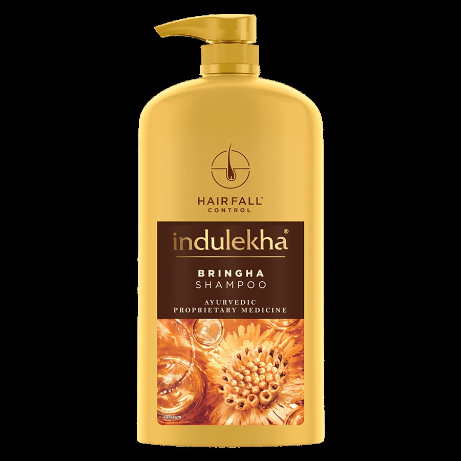 Indulekha Bringha Shampoo - Proprietary Ayurvedic Medicine For Hair Fall