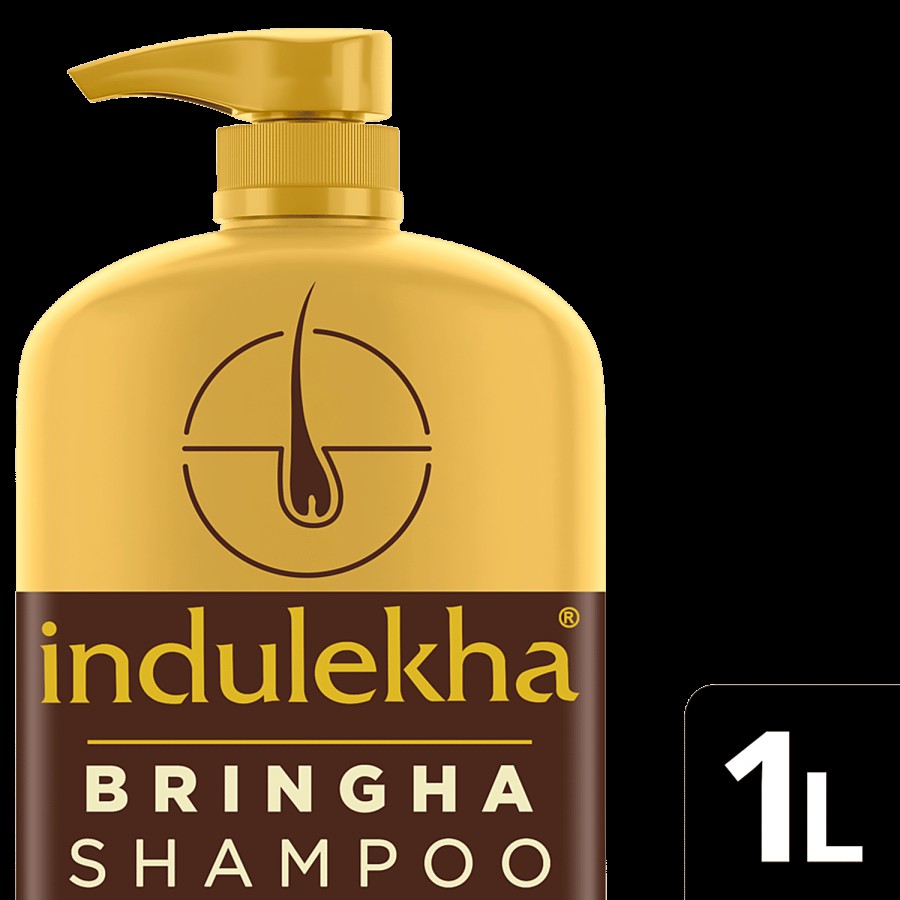 Indulekha Bringha Shampoo - Proprietary Ayurvedic Medicine For Hair Fall