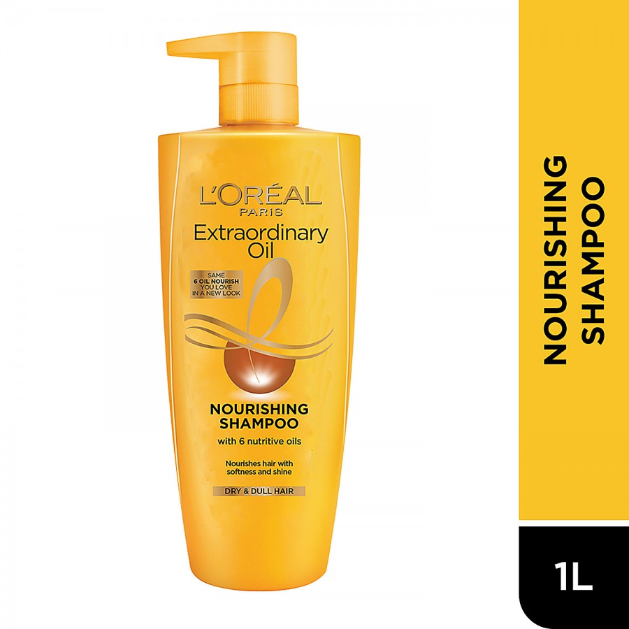 L'Oreal Paris Extraordinary Oil Nourishing Shampoo - For Dry & Dull Hair