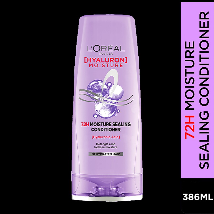 L'Oreal Paris Hyaluron Moisture 72H Moisture Sealing Conditioner - For Dehydrated Hair