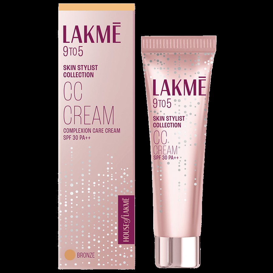 Lakme Face CC Complexion Care Cream SPF 30 Caramel