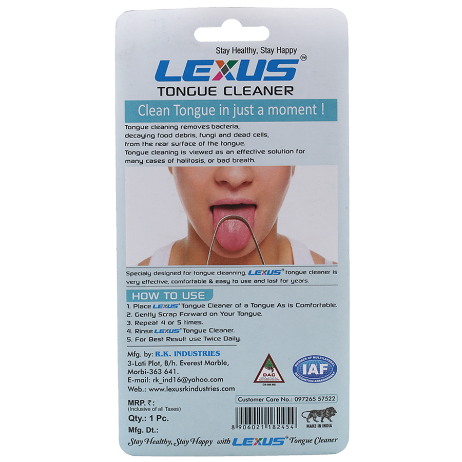 Lexus Tongue Cleaner - Stainless Steel 005