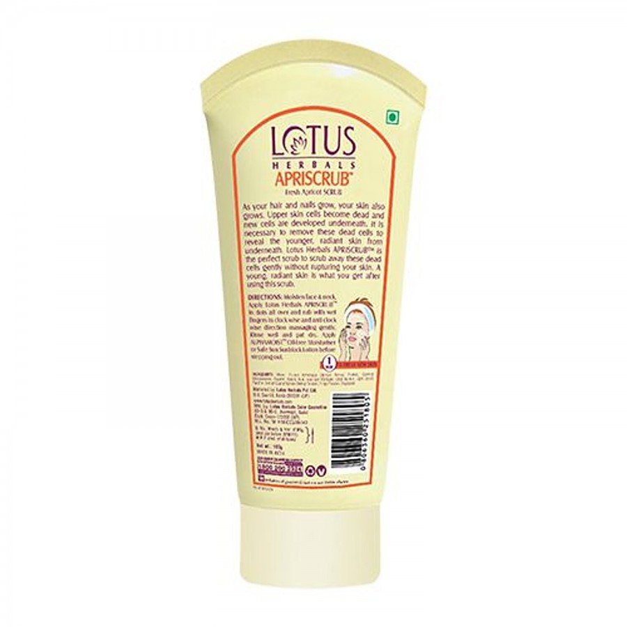 Lotus Herbals Apriscrub Fresh Apricot Scrub