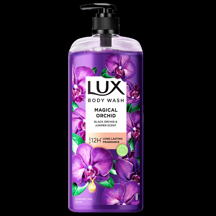 Lux Magical Orchid Bady Wash - With Black Orchid & Juniper Scent