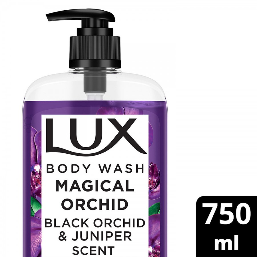 Lux Magical Orchid Bady Wash - With Black Orchid & Juniper Scent