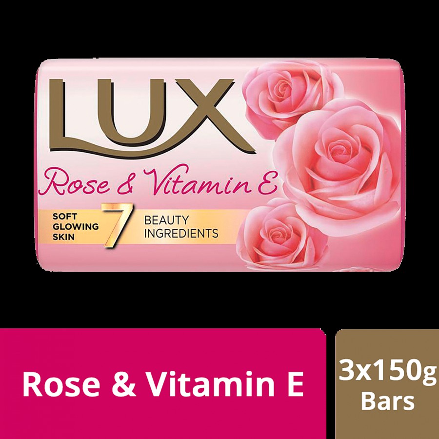 Lux Rose & Vitamin E Soap