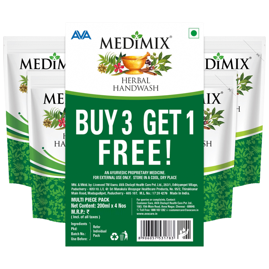 Medimix Herbal Handwash - For Soft & Supple Skin