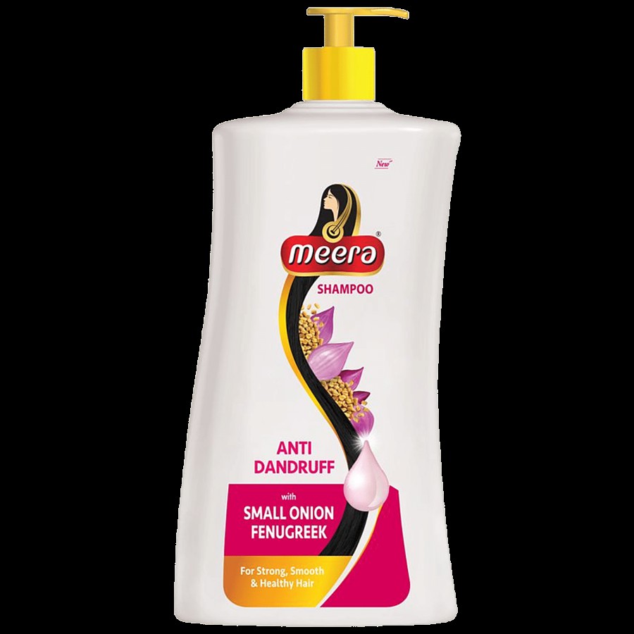 Meera Anti Dandruff Shampoo - With Small Onion & Fenugreek