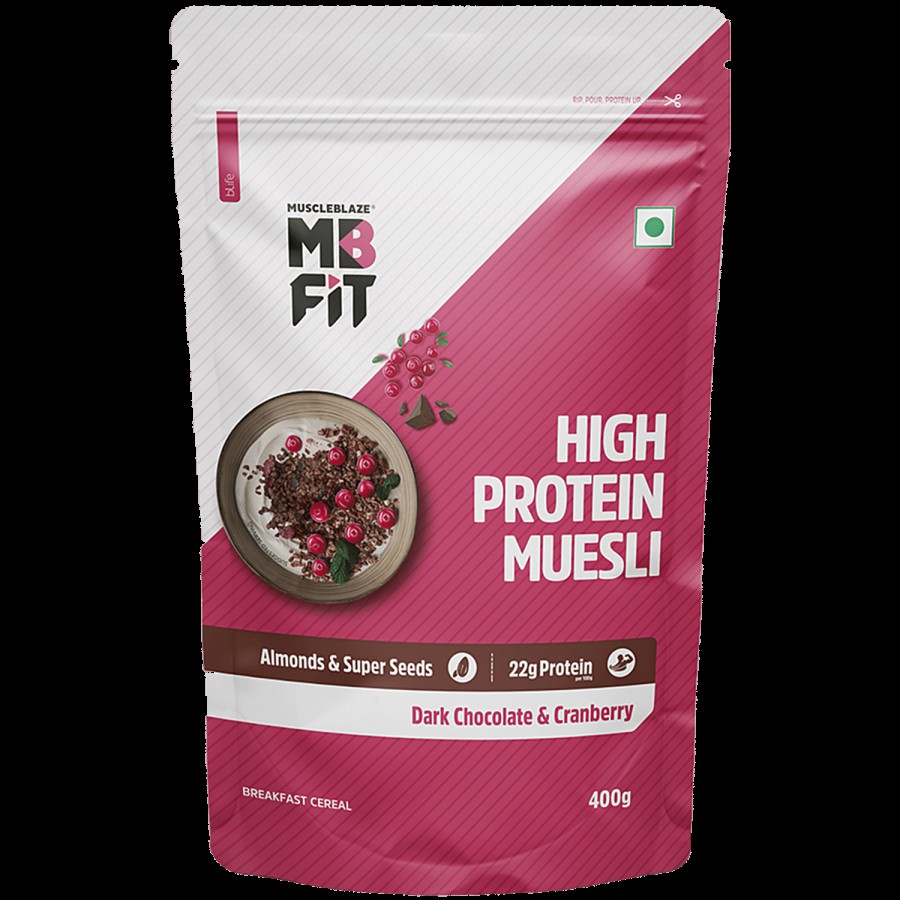 MuscleBlaze High Protein Muesli