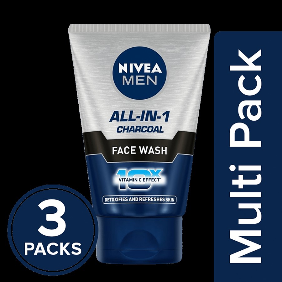 NIVEA Face Wash - Men All in 1