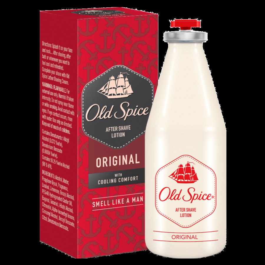 Old Spice After Shave Lotion - Original with Cooling Comfort