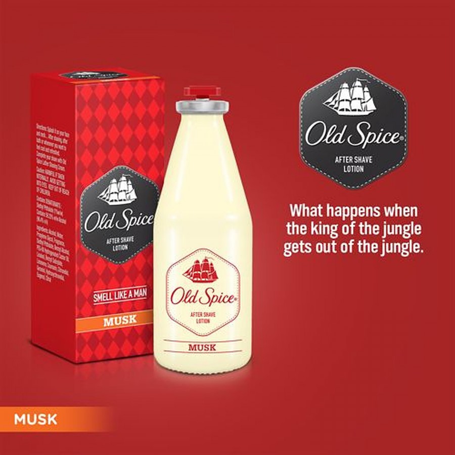 Old Spice Musk After Shave Lotion