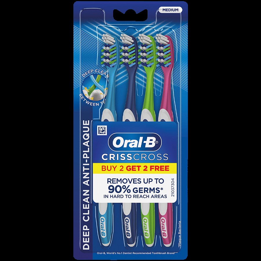 Oral-B Criss Cross Toothbrush - Medium