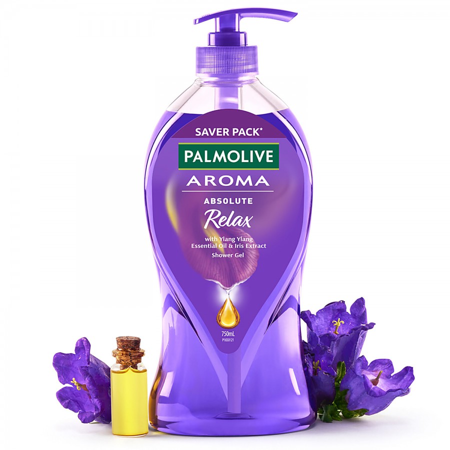 Palmolive Aroma Absolute Relax Shower Gel - With Ylang Ylang Essential Oil & Iris