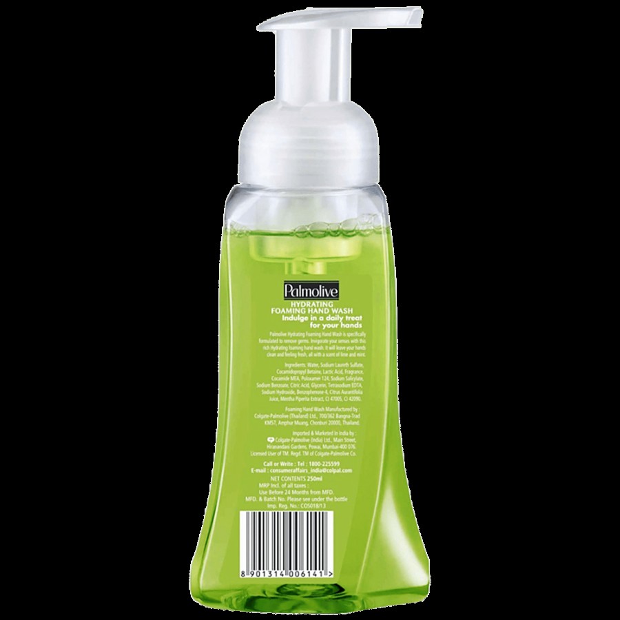 Palmolive Hydrating Lime & Mint Foaming Hand Wash