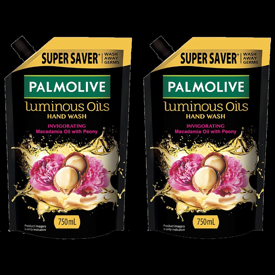 Palmolive Luminous Oils Invigorating Handwash Refill