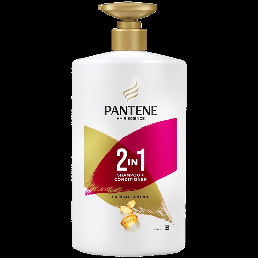 Pantene 2 In 1 Hairfall Control Shampoo + Conditioner