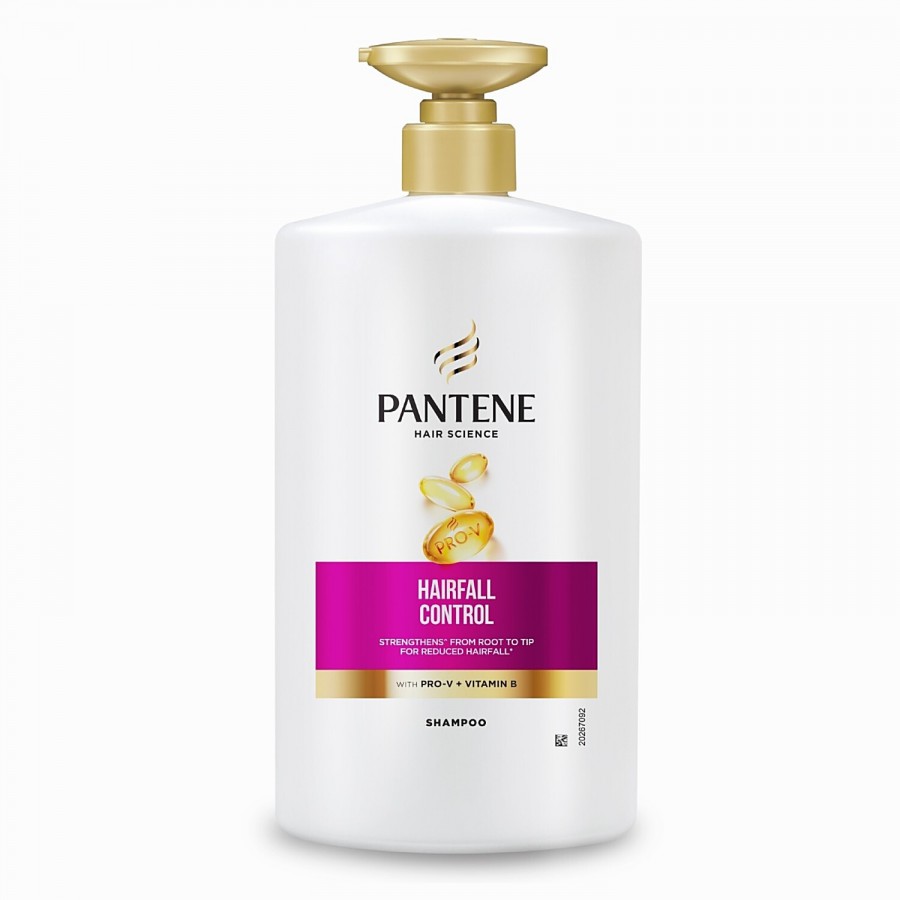 Pantene Hair Science Hairfall Control Shampoo - With Pro-V & Vitamin B