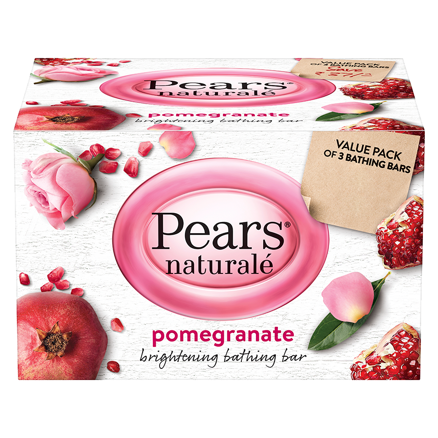 Pears Pears Naturale Pomegranate Brightening Bathing Bar - For Brighter