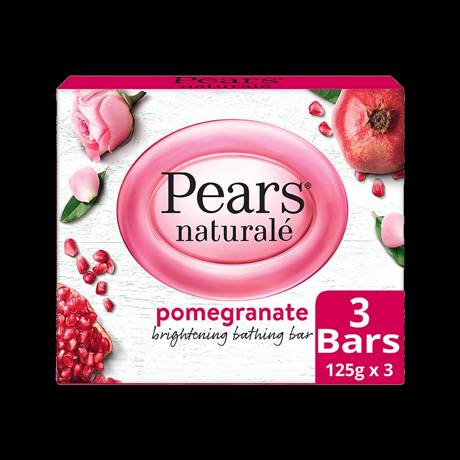 Pears Pears Naturale Pomegranate Brightening Bathing Bar - For Brighter