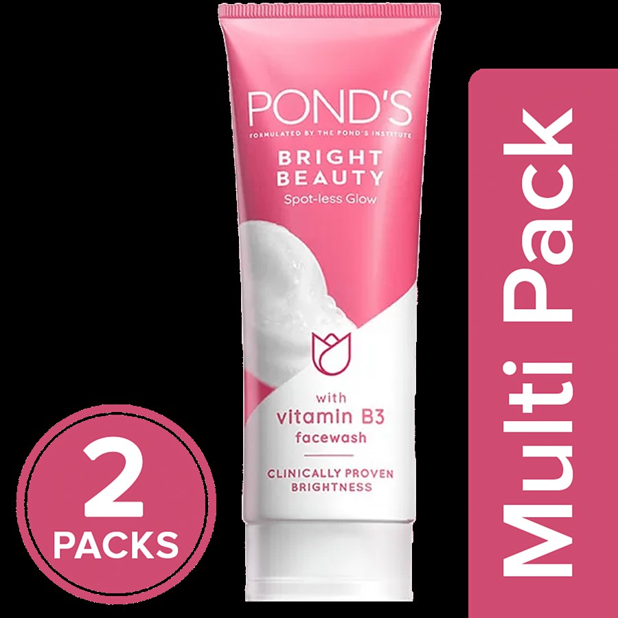 Ponds Bright Beauty Spot-less Fairness & Germ Removal Facewash